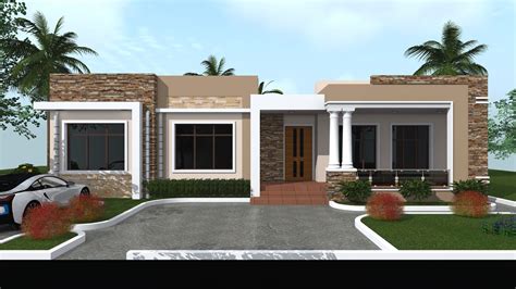 Simple Flat Roof House Plans Designs