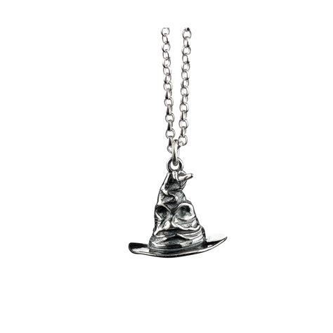 Harry Potter Pendentif Et Collier Argent Choixpeau Magique Figurine