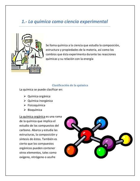 Calaméo 1 La Quimica Como Ciencia Experimental