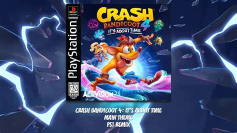 Crash Bandicoot 4 Its About Time Main Theme Ps1 Remix Youtube