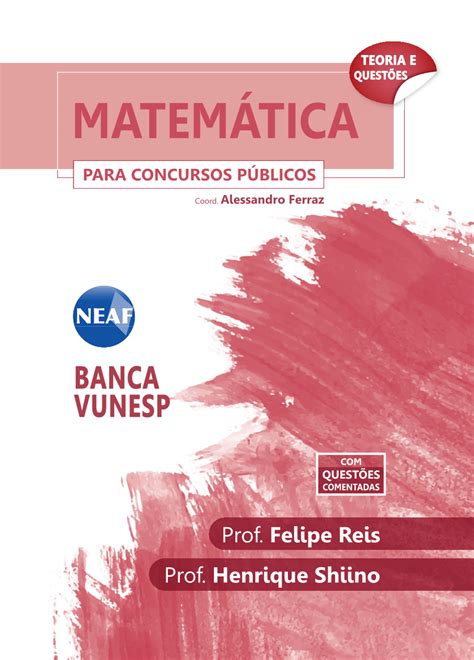 Apostila Matem Tica Para Concursos P Blicos Digital Neaf