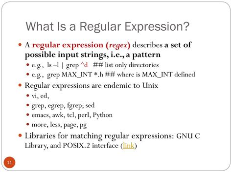 Ppt Chapter 3 Searchingsubstitution Regular Expression Powerpoint