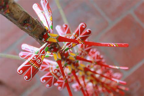 thach xa bamboo dragonfly making village hanoi local