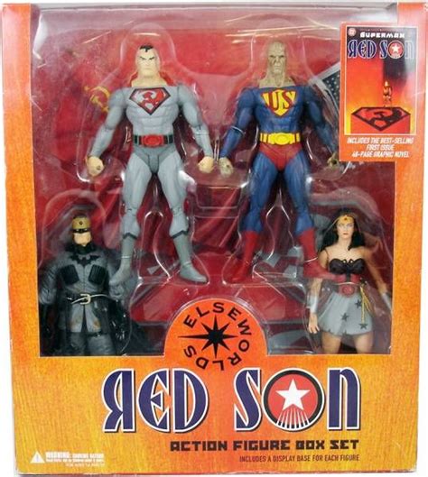 Dc Direct Superman Red Son Boxed Set Bizarro Batman Wonder Woman