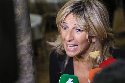 Yolanda D Az Afirma Que Sumar No Es Un Complemento Del Psoe Y