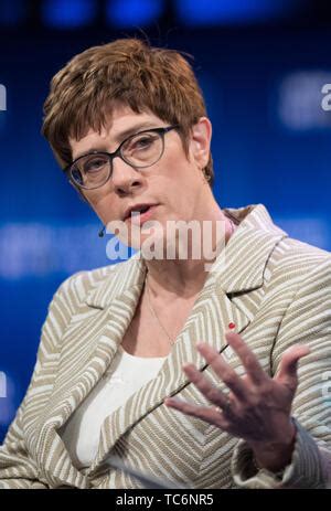 Annegret Kramp Karrenbauer Der Christlich Demokratischen Union CSU