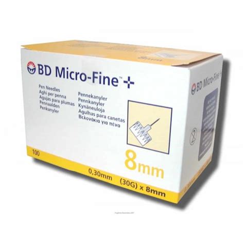 Micro Fine Mm Becton Dickinson Pieces Loreto Pharmacy