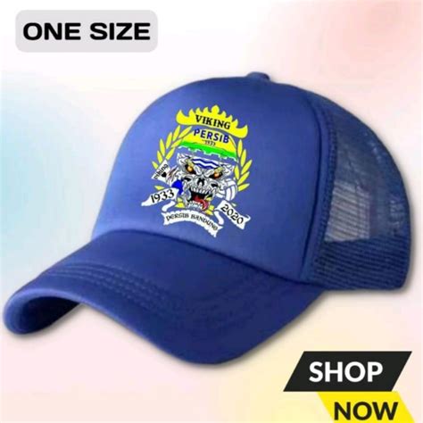 Jual Viking Maung Bandung Topi Pria Trucker Jaring Sablon Murah Bisa