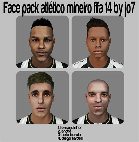 FIFA 14 PC Facepack Atlético Mineiro Brazilians W Patchs