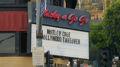 Motley Crue Hollywood Takeover Whisky A Go Go Marquee Los Angeles