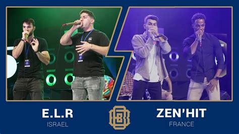 Beatbox World Championship E L R Vs Zen Hit Tag Team Semi Final