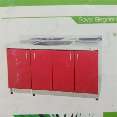 Jual Kitchen Set Royal Lemari Dapur Stainless Pintu Ada Sink