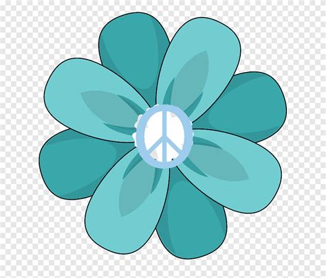 Peace Symbols Hippie Peace Sighn S Blue Culture Png PNGEgg