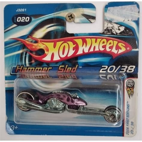 Hot Wheels HAMMER SLED FIRST EDITIONS Shopee Brasil