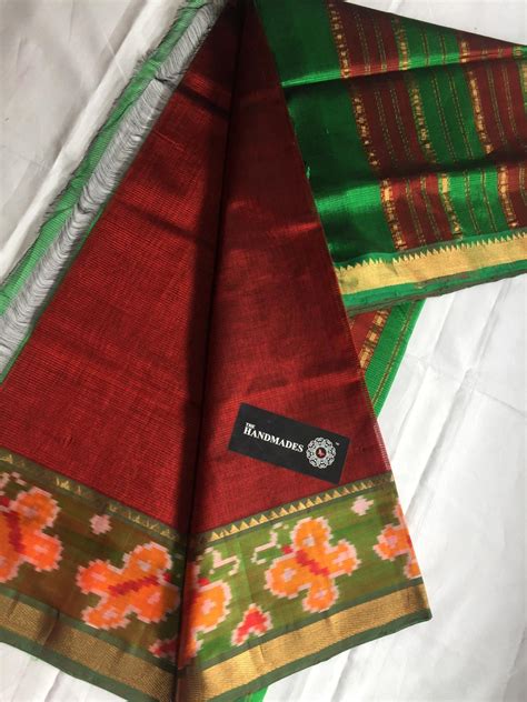 Pure Mangalgiri Cotton Silk Sarees