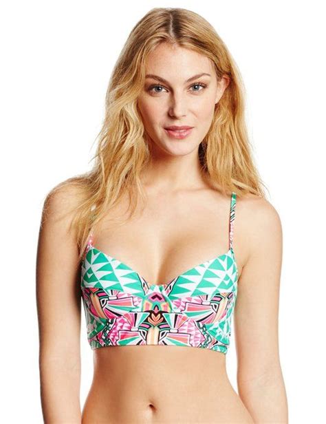 Mara Hoffman Women S Standard Cami Underwire Bikini Top Swimsuit