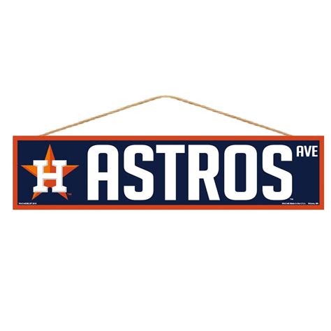 Houston Astros Sign 4x17 Wood Avenue Design Houston Astros Astros Avenue Design