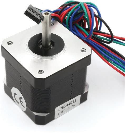 5Pcs Nema 17 Stepper Motor 40mm 64oz In 45Ncm 1 7A 1 8 Degree 2 Phase