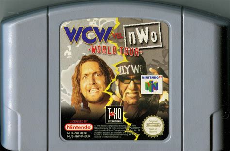 Wcw Vs Nwo World Tour Cover Or Packaging Material Mobygames