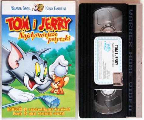 Vhs Tom I Jerry Najs Ynniejsze Potyczki Oficjalne