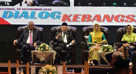 Hadiri Dialog Kebangsaan Di Sarawak Wapres Ingatkan Jaga Nama Baik