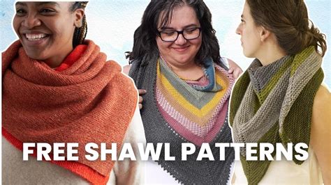 15 Free Shawl Patterns Youll Want To Cast On Youtube