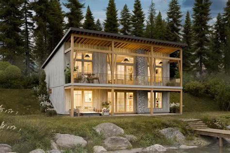 Lake House Plans - Architectural Designs