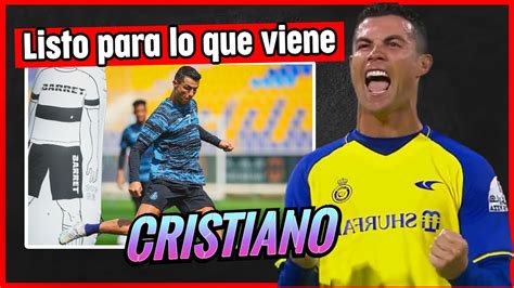 CRISTIANO RONALDO Practicando Tremendas Jugadas Para Lo Que Viene YouTube