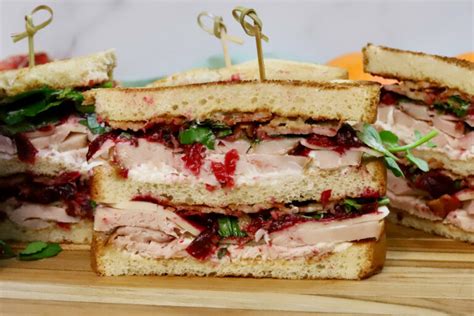 Unhinge Your Jaw Triple Decker Turkey Club Sandwich Slice Of Jess