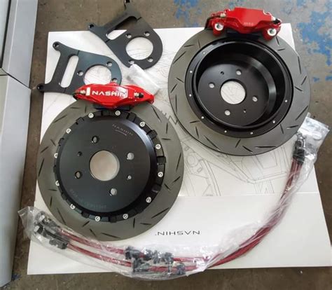 Nashin K2r Series Rear 2pot Disc Brake Conversion Kit 292mm For Myvi