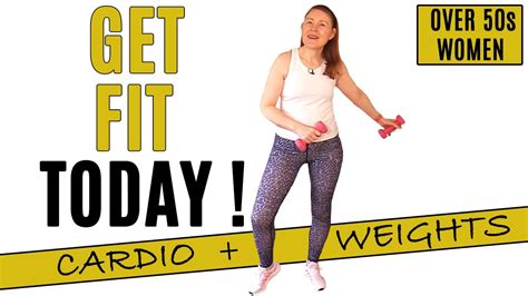 Simple And Effective Cardio And Strength Exercises For Women Over 50 Lively Ladies Youtube