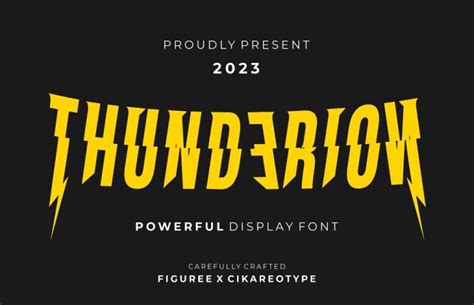 Best Lightning Fonts To Energize Your Designs Desircle