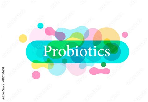 Probiotic Bacteria On Isolated Background Prebiotic Micro