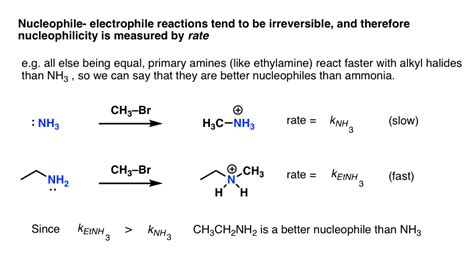 Nucleophilicity Trends Of Amines Master Organic Chemistry