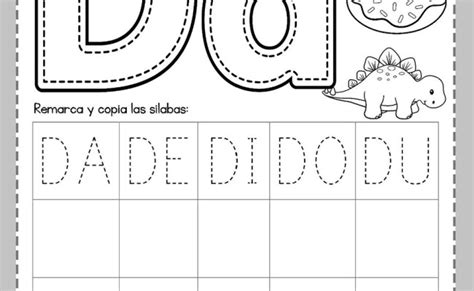 Ficha De La Letra D Abc Fichas Theme Loader