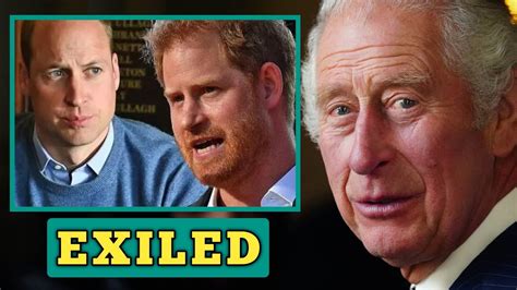 Exiled King Charles Holds Emergency Talks With William To Finalize