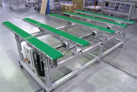 Flexible Five Line Belt Conveyor With Adjustable Conveying Lines