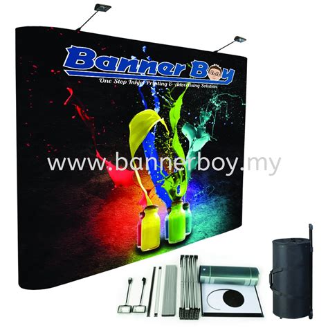 Popup System Backdrop Exhibition Portable Backdrop Pop Up Display