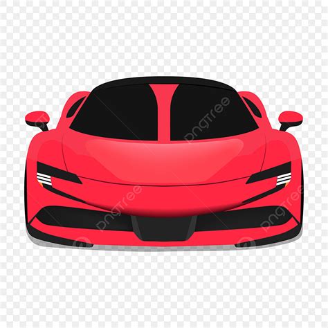 Arte Vetorial De Carro Esporte Vermelho PNG Carro Vermelho Esportes