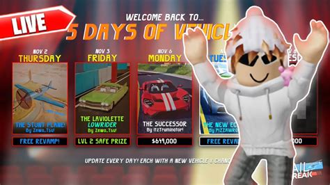 5 DAYS OF VEHICLES UPDATE DAY 4 COUNTDOWN Season Pass Giveaway