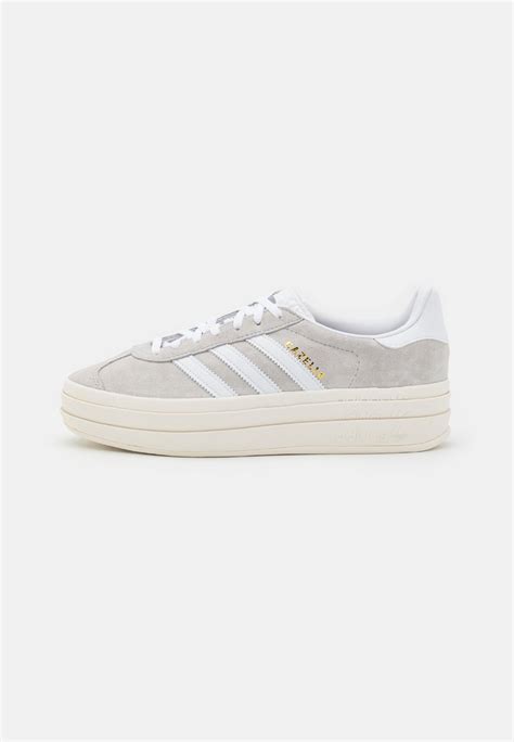 Adidas Originals Gazelle Bold Sneakers Low Grey Twofootwear White