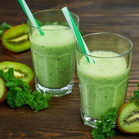 Milkshake Aux Kiwis Recette Milk Shakes Recette Kiwi