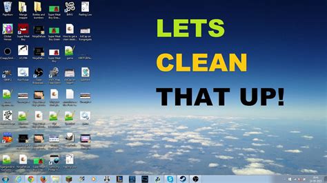 [tutorial] How To Clean Up Your Desktop Youtube