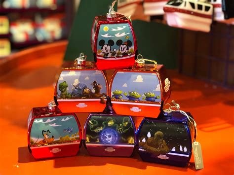 New Disney Skyliner Ornaments Have Made Their Debut Decor