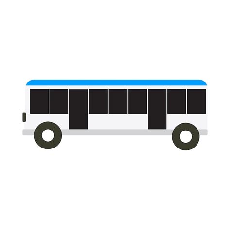 Premium Vector | Vector of a blue color bus