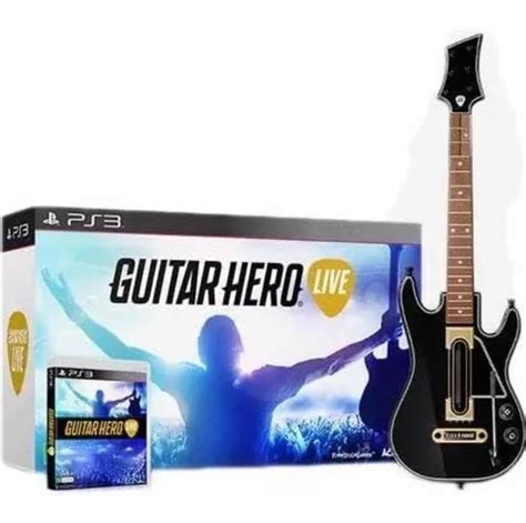 Guitarra Band Guitar Hero Live Rock Band Ps3 Jogo Original Parcelamento Sem Juros