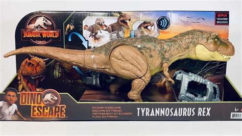 Jurassic World Dino Escape Tiranossauro Rex Mattel Som Mercado Livre