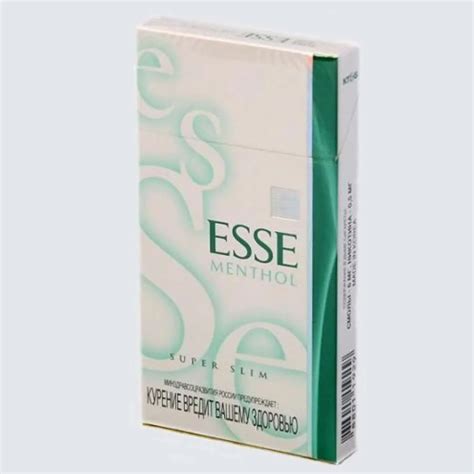 Buy Esse Menthol Cigarettes Online Esse Cigsspot