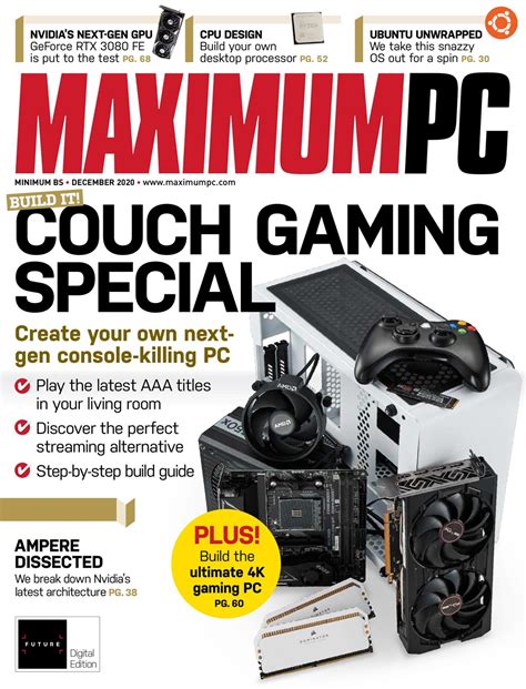 Maximum Pc Magazine December 2020 Subscriptions Pocketmags