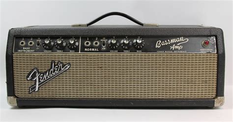 Fender Bassman Ab Head Blackface Amps Preamps Thunder